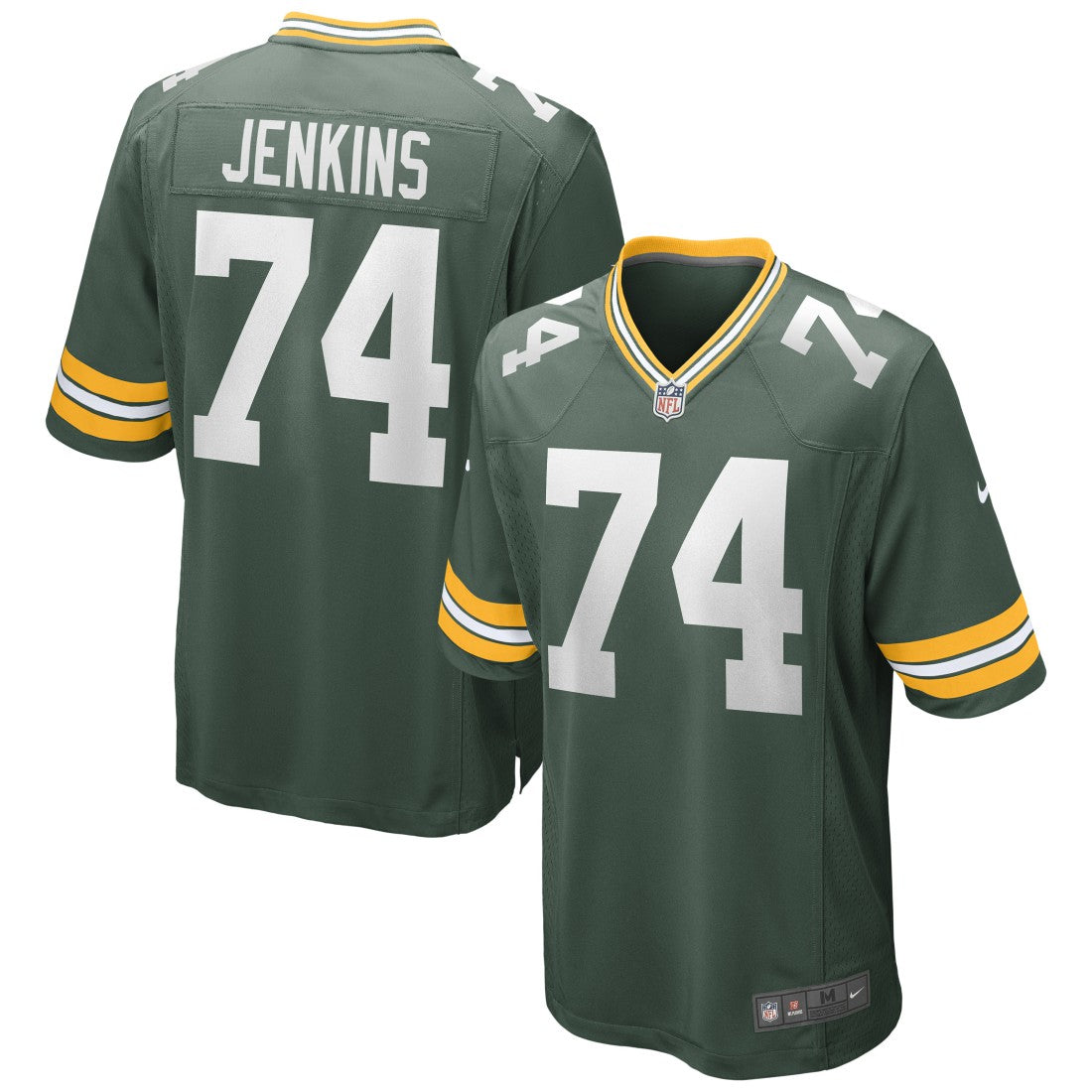 Nike Elgton Jenkins Green Bay Packers Game Jersey Green