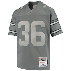 Mitchell & Ness Jerome Bettis Pittsburgh Steelers Youth 1996 Retired Player Metal Replica Jersey Charcoal