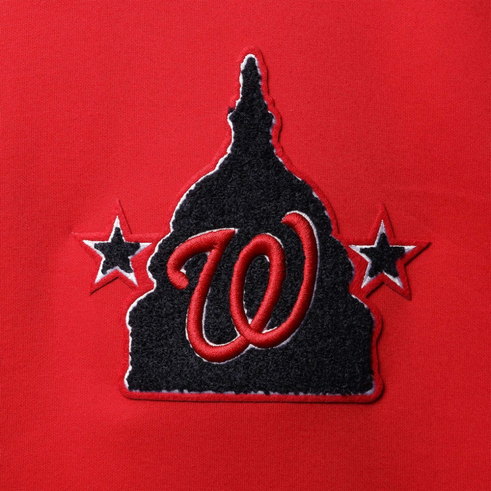 Washington Nationals Pro Standard Logo Pullover Hoodie - Red - MLB Sale