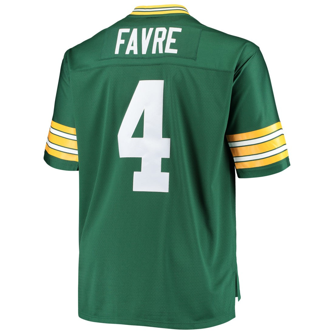 Mitchell & Ness Brett Favre Green Bay Packers Big & Tall 1996 Retired Player Replica Jersey Green