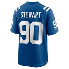 Nike Grover Stewart Indianapolis Colts Game Jersey Royal