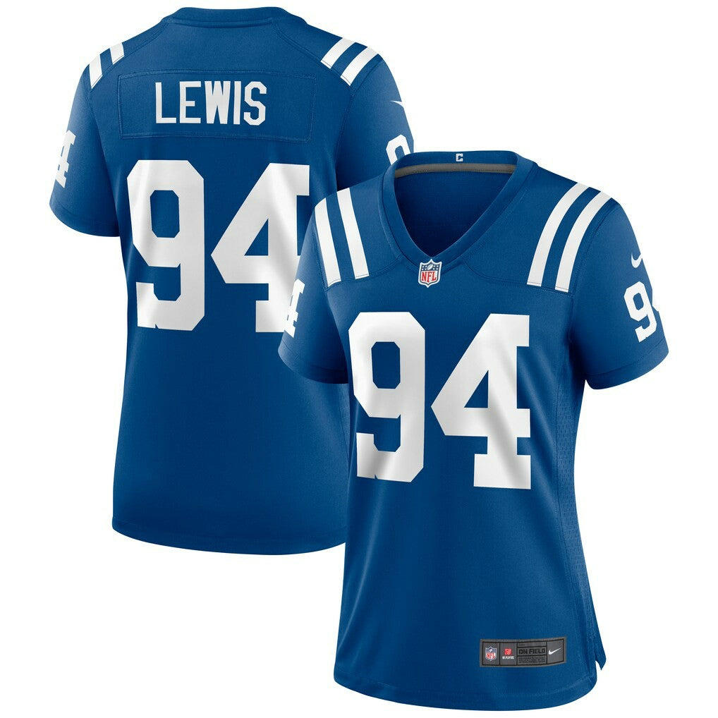Nike Tyquan Lewis Indianapolis Colts Women's Game Jersey Royal