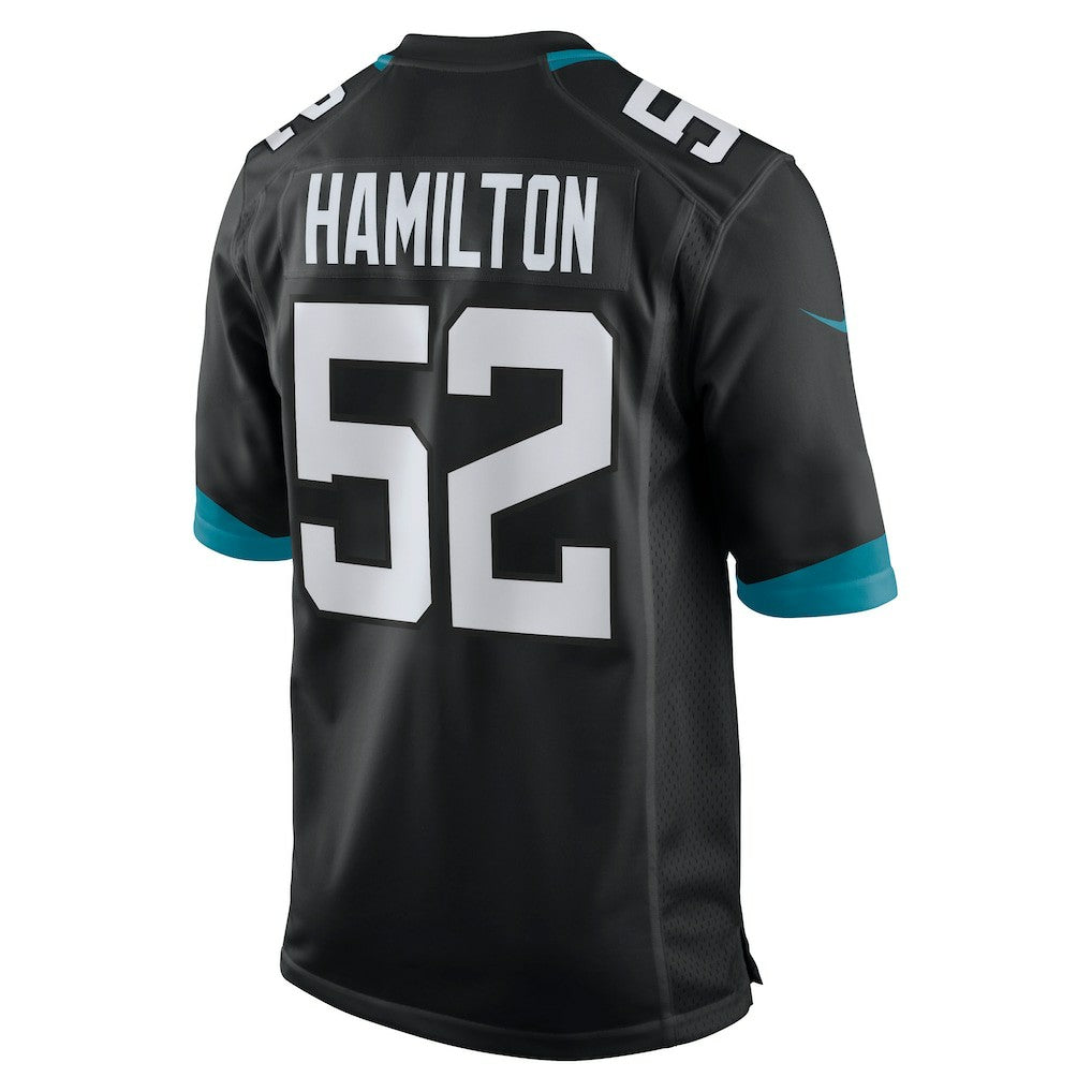 Nike DaVon Hamilton Jacksonville Jaguars Game Jersey Black