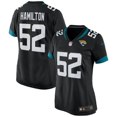 Nike DaVon Hamilton Jacksonville Jaguars Women's Game Jersey Black