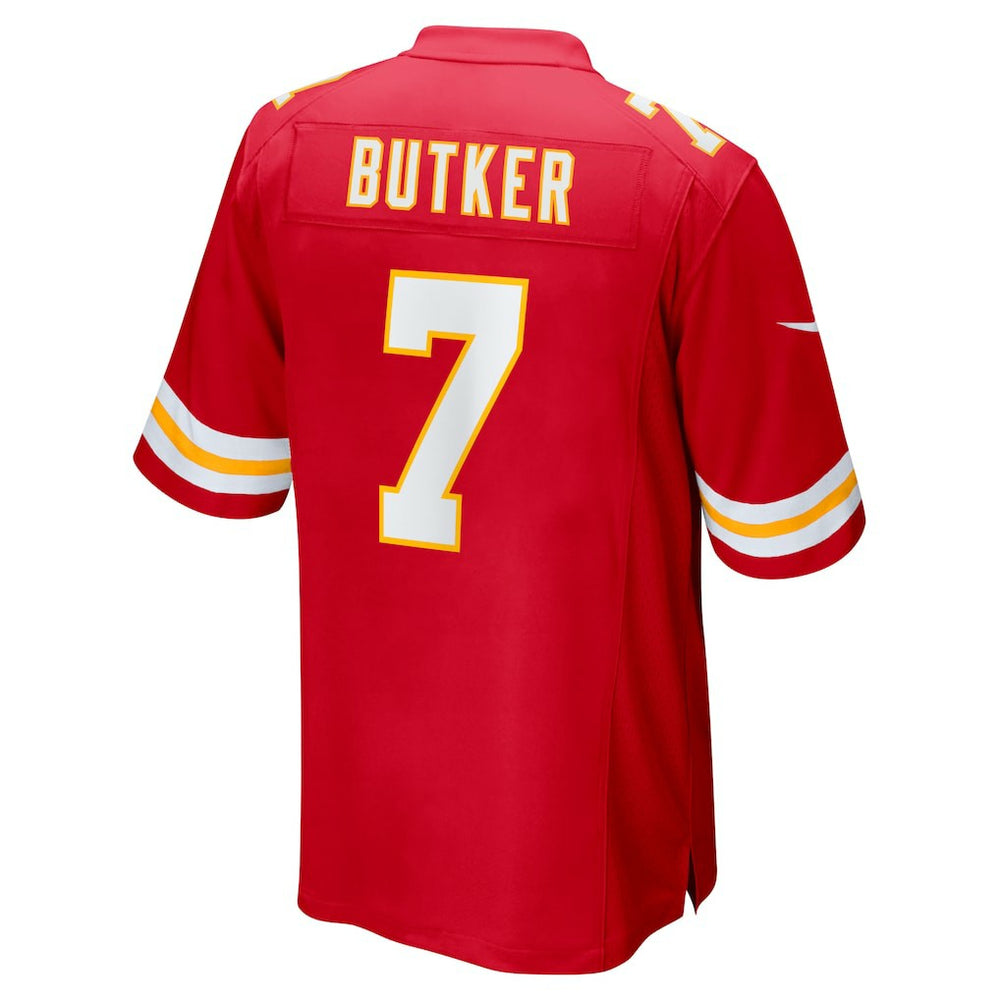 Nike Harrison Butker Kansas City Chiefs Game Jersey Red