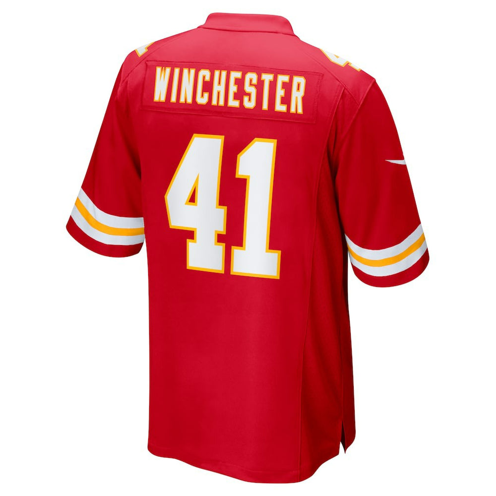 Nike James Winchester Kansas City Chiefs Game Jersey Red