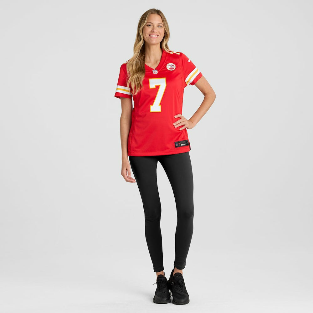 Nike Harrison Butker Kansas City Chiefs Women's Game Jersey Red