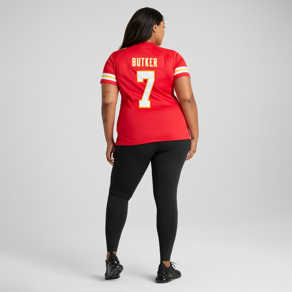 Nike Harrison Butker Kansas City Chiefs Women's Game Jersey Red