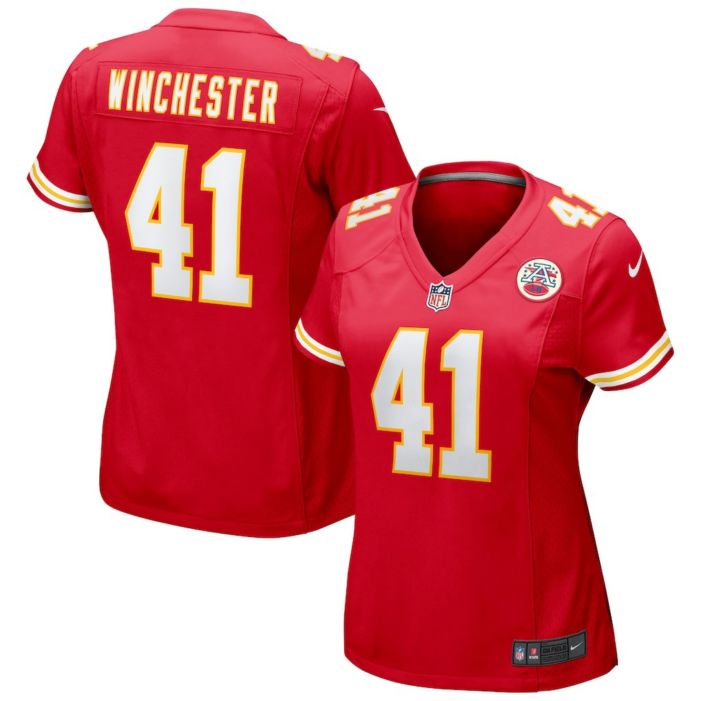 Nike James Winchester Kansas City Chiefs Women's Game Jersey Red