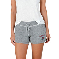 Arizona Diamondbacks Concepts Sport Women's Mainstream Terry Shorts - Gray - MLB on Sale