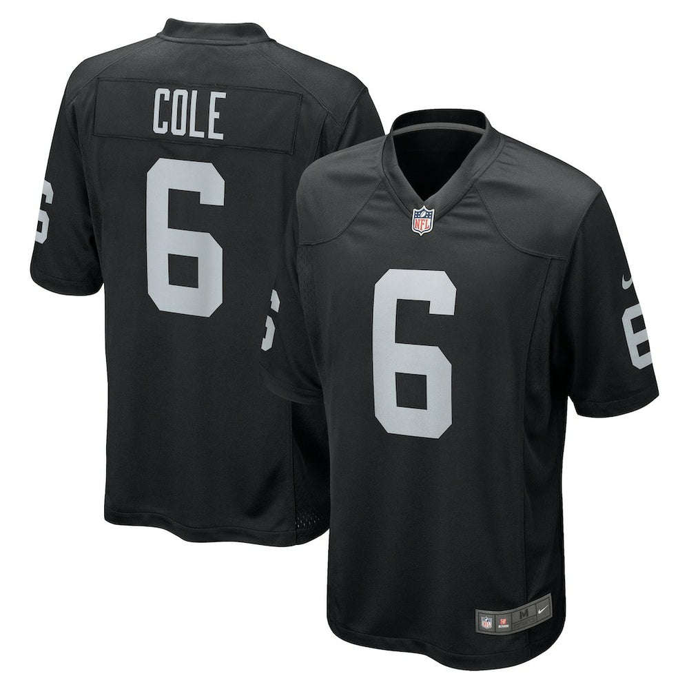 Nike AJ Cole Las Vegas Raiders Game Jersey Black