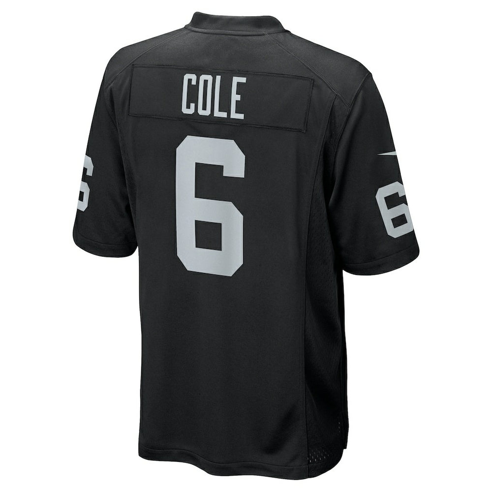 Nike AJ Cole Las Vegas Raiders Game Jersey Black