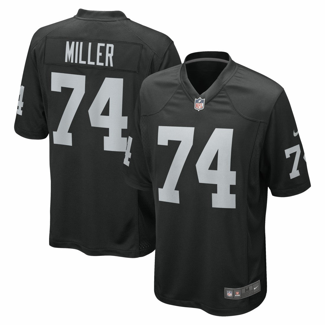 Nike Kolton Miller Las Vegas Raiders Game Jersey Black
