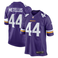 Nike Josh Metellus Minnesota Vikings Game Jersey Purple