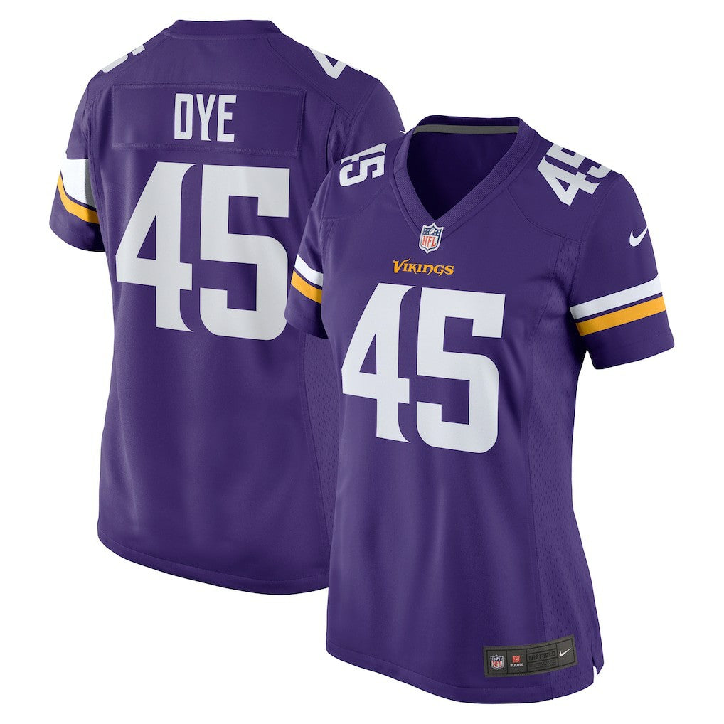Nike Troy Dye Minnesota Vikings Women's Game Jersey Purple