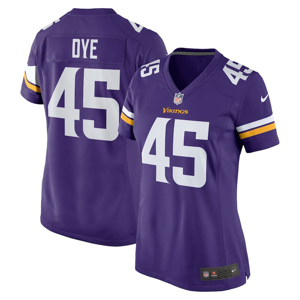 Nike Troy Dye Minnesota Vikings Women's Game Jersey Purple