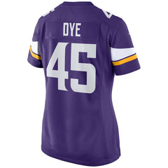 Nike Troy Dye Minnesota Vikings Women's Game Jersey Purple