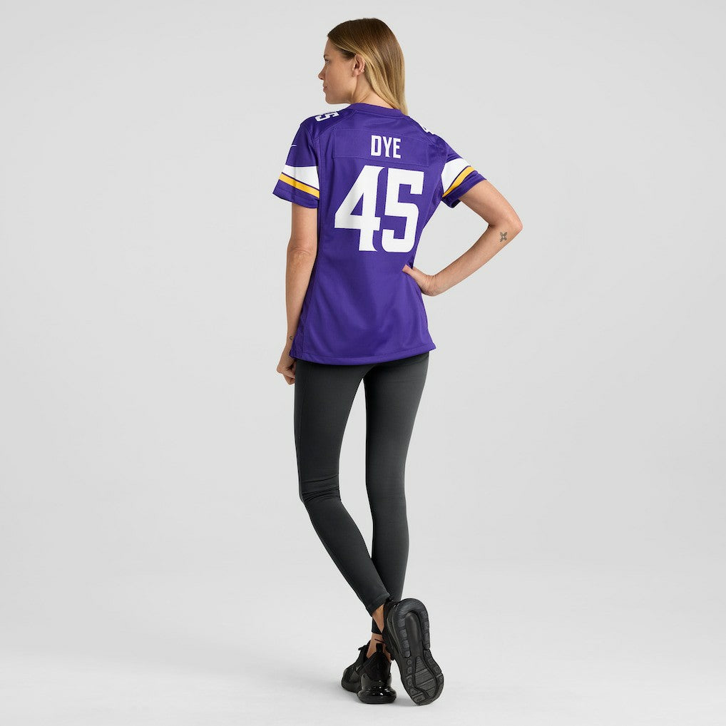 Nike Troy Dye Minnesota Vikings Women's Game Jersey Purple