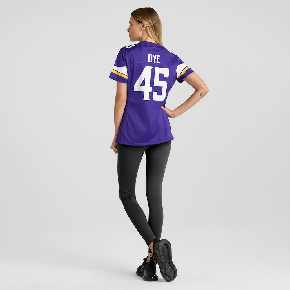 Nike Troy Dye Minnesota Vikings Women's Game Jersey Purple