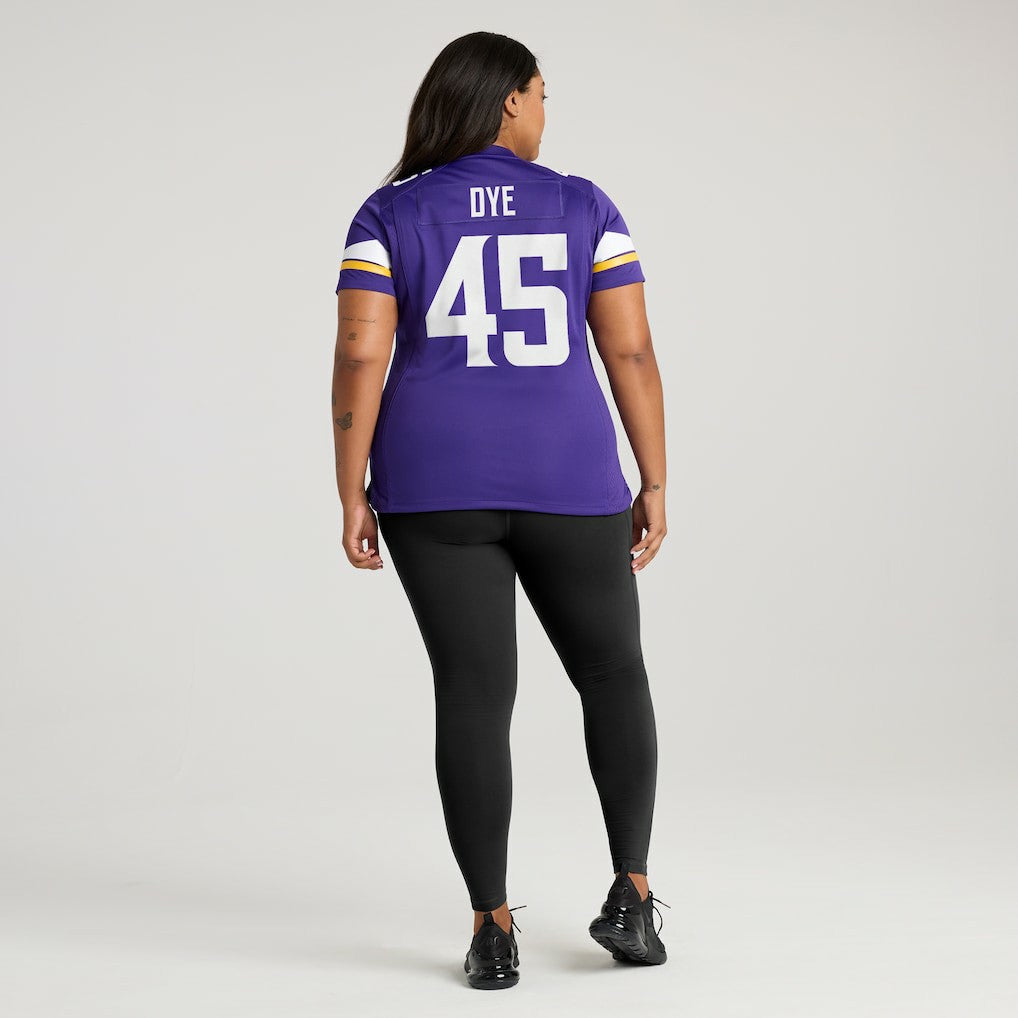 Nike Troy Dye Minnesota Vikings Women's Game Jersey Purple