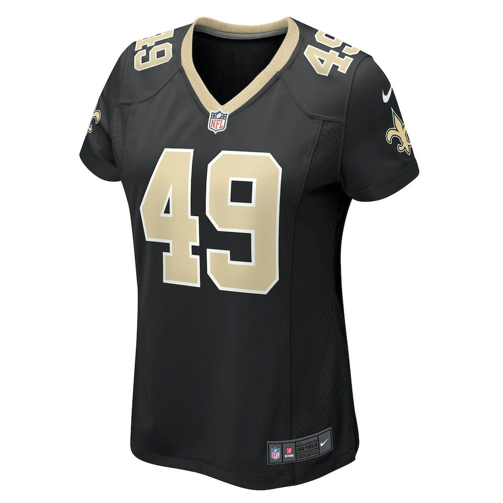 Nike Zach Wood New Orleans Saints Women's Game Jersey Black
