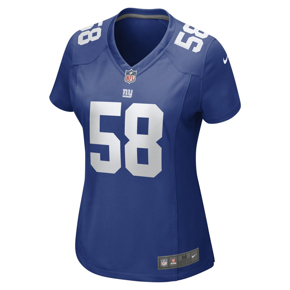 Nike Casey Kreiter New York Giants Women's Game Jersey Royal