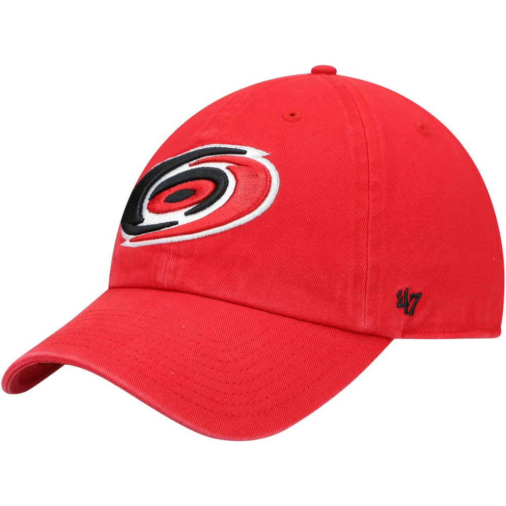 Carolina Hurricanes '47 Team Clean Up Adjustable Hat - Red - NHL 4028779