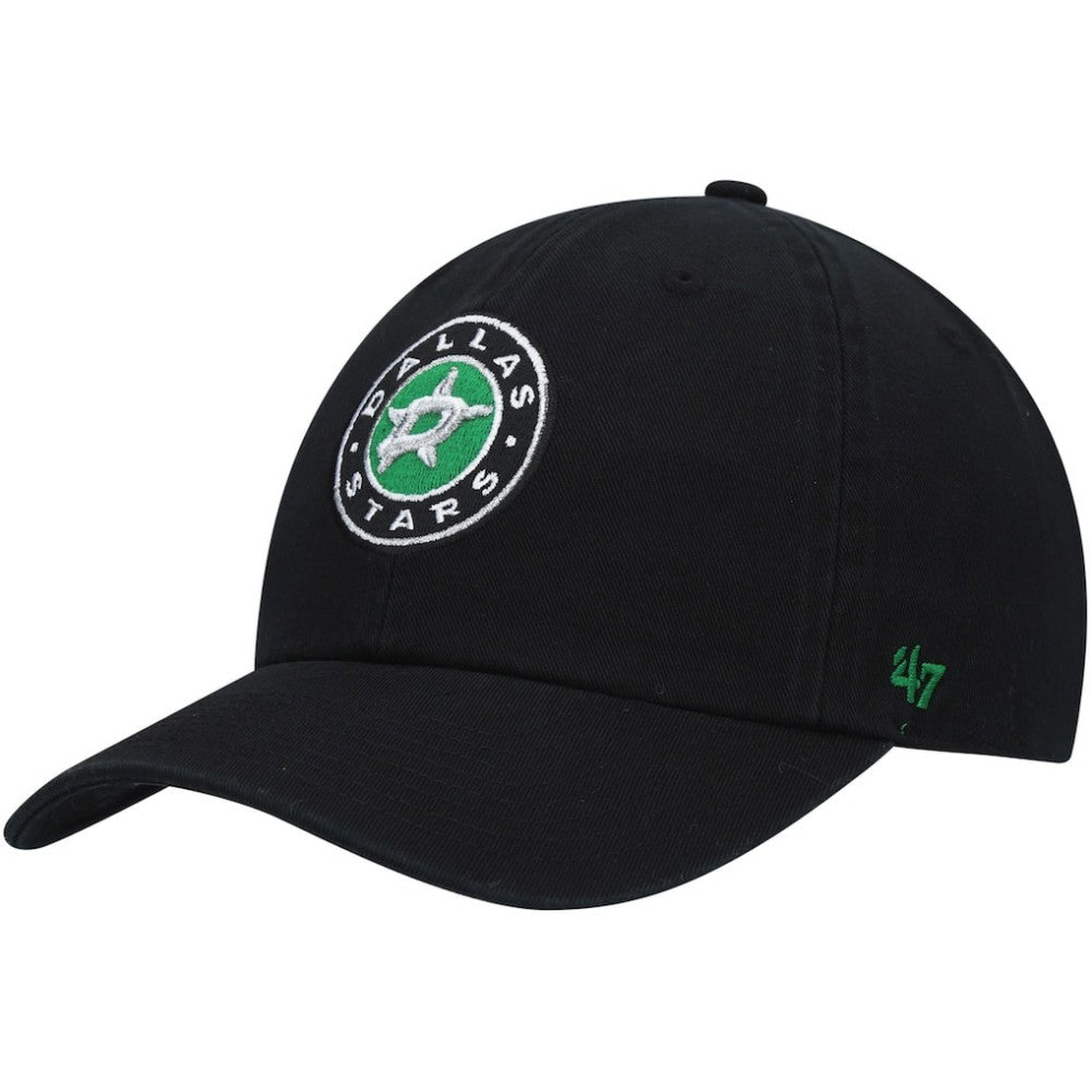 Dallas Stars '47 Team Clean Up Adjustable Hat - Black - NHL 4028781