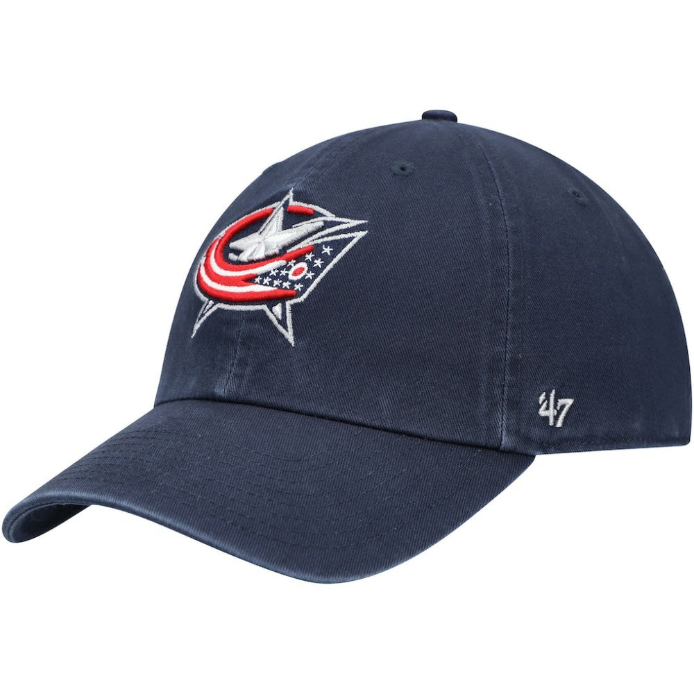 Columbus Blue Jackets '47 Team Clean Up Adjustable Hat - Navy - NHL 4028822