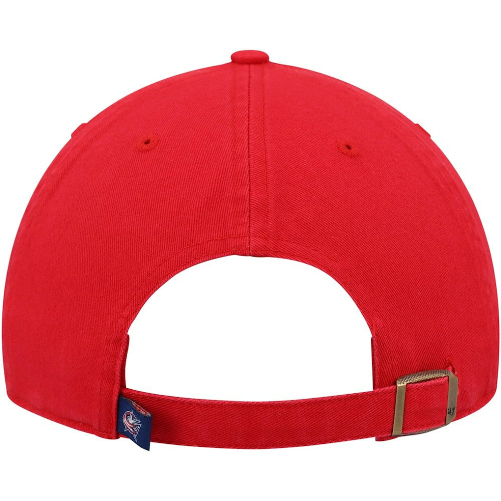 Columbus Blue Jackets '47 Team Clean Up Adjustable Hat - Red - NHL 4028823