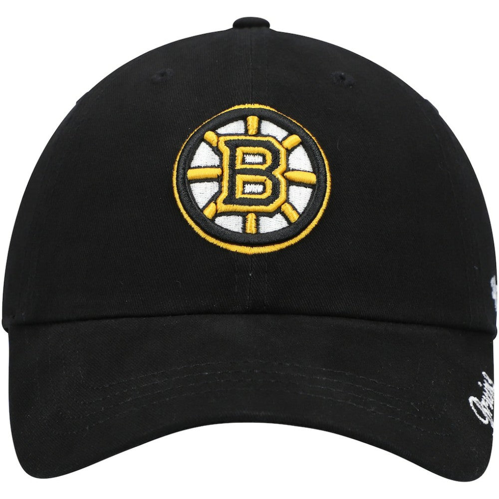 Boston Bruins '47 Women's Team Miata Clean Up Adjustable Hat - Black - NHL 4029071