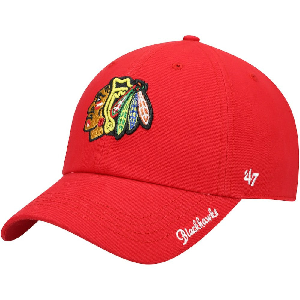 Chicago Blackhawks '47 Women's Team Miata Clean Up Adjustable Hat - Red - NHL 4029076
