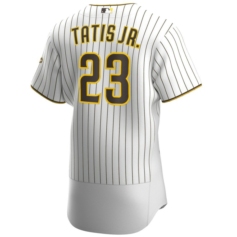 Fernando Tatís Jr. San Diego Padres Nike Home Authentic Player Jersey - White/Brown - Nike Lifestyle