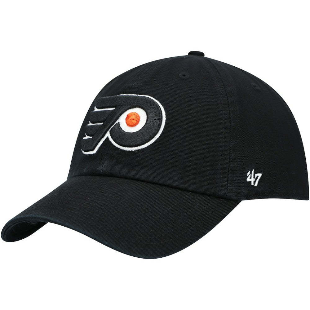 Philadelphia Flyers '47 Team Clean Up Adjustable Hat - Black - NHL 4031729