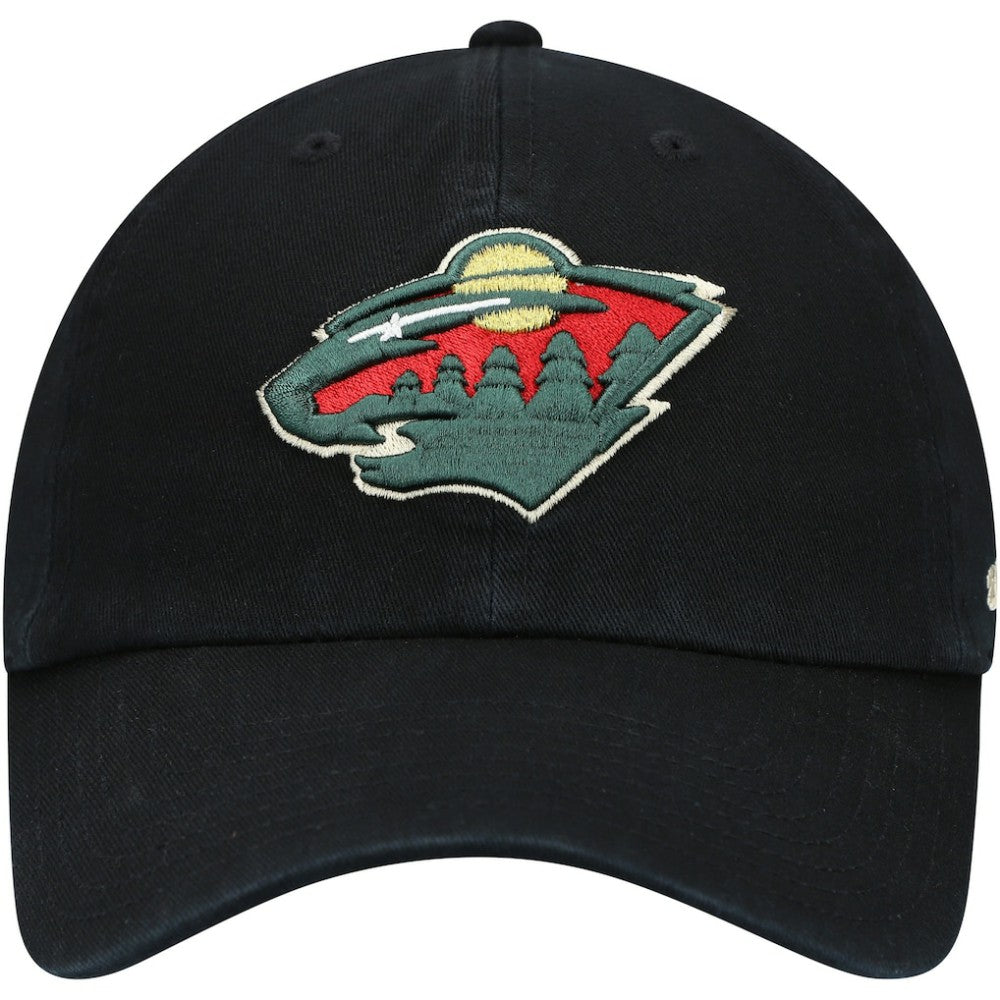Minnesota Wild '47 Team Clean Up Adjustable Hat - Black - NHL 4031732