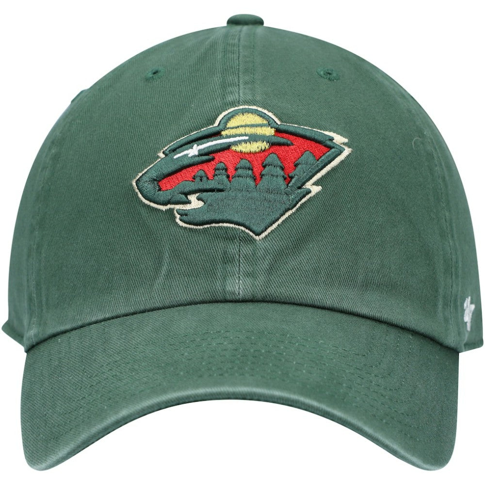 Minnesota Wild '47 Team Clean Up Adjustable Hat - Green - NHL 4031733