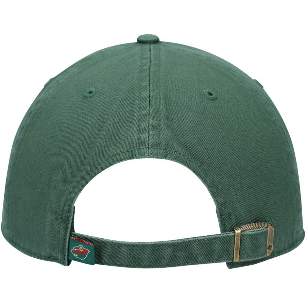 Minnesota Wild '47 Team Clean Up Adjustable Hat - Green - NHL 4031733