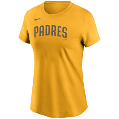 Fernando Tatís Jr. San Diego Padres Nike Women's Name & Number T-Shirt - Gold - Nike Discount