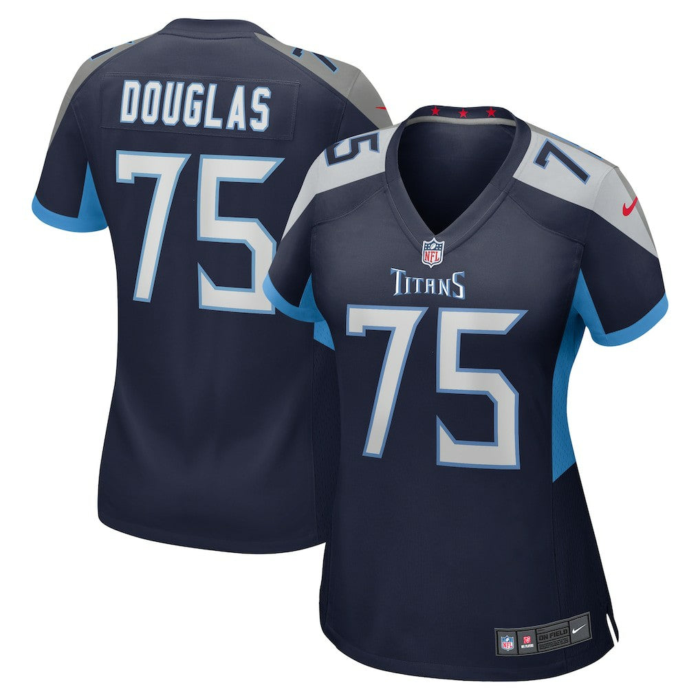 Nike Jamil Douglas Tennessee Titans Women's Game Jersey Navy