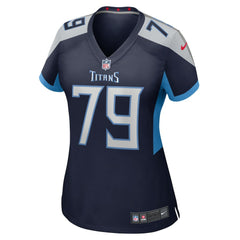 Nike Isaiah Wilson Tennessee Titans Women's Game Jersey Navy