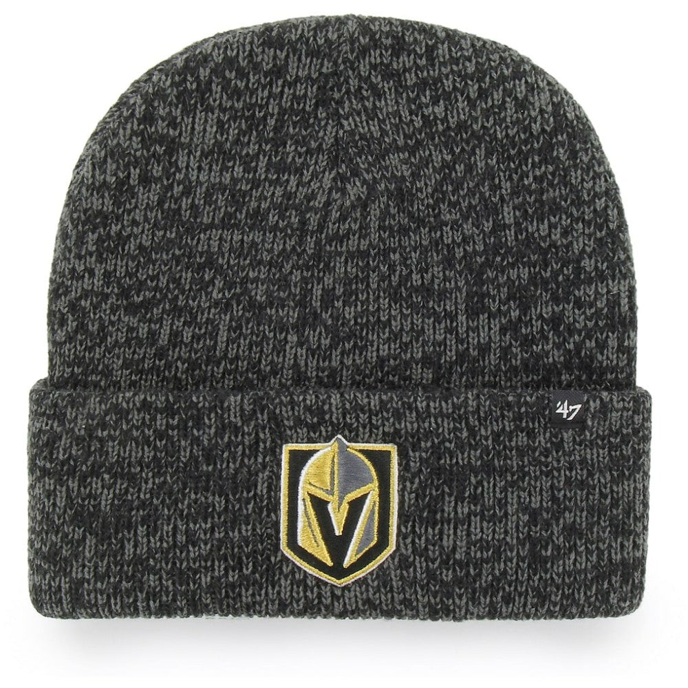 Vegas Golden Knights '47 Brain Freeze Cuffed Knit Hat - Black - NHL 4039204