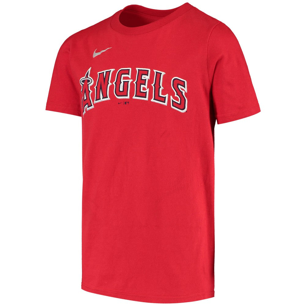 Anthony Rendon Los Angeles Angels Nike Youth Name & Number T-Shirt - Red - Nike Online
