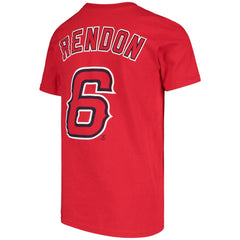 Anthony Rendon Los Angeles Angels Nike Youth Name & Number T-Shirt - Red - Nike Online