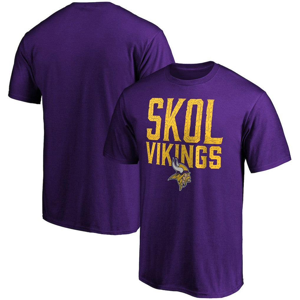 Fanatics Minnesota Vikings Hometown Skol T-Shirt Purple