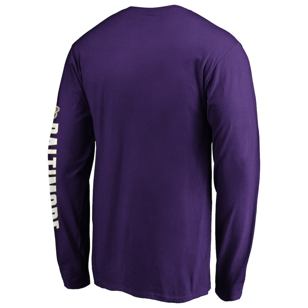 Fanatics Baltimore Ravens Hometown Long Sleeve T-Shirt Purple