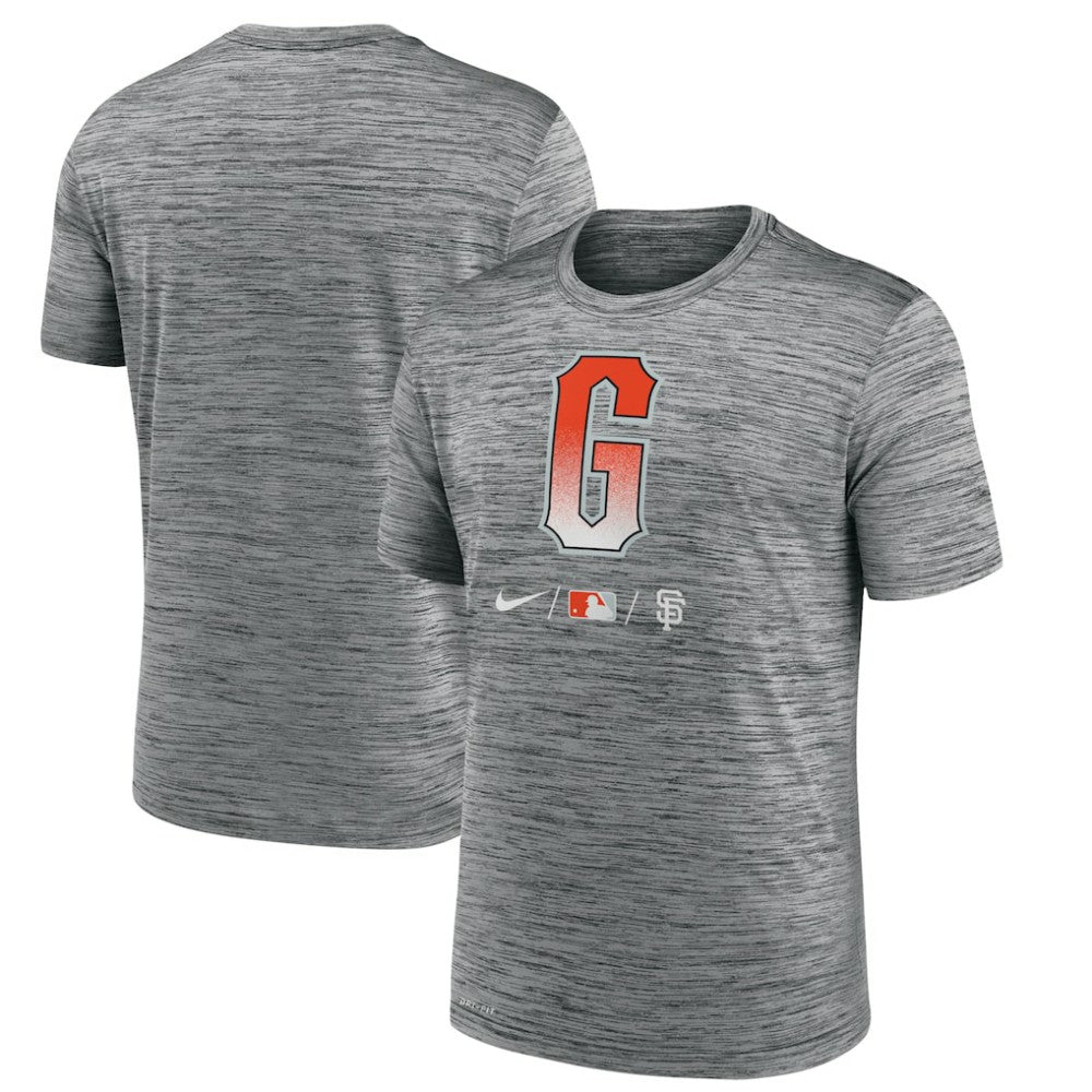 San Francisco Giants Nike City Connect Practice T-Shirt - Anthracite - Nike Lifestyle