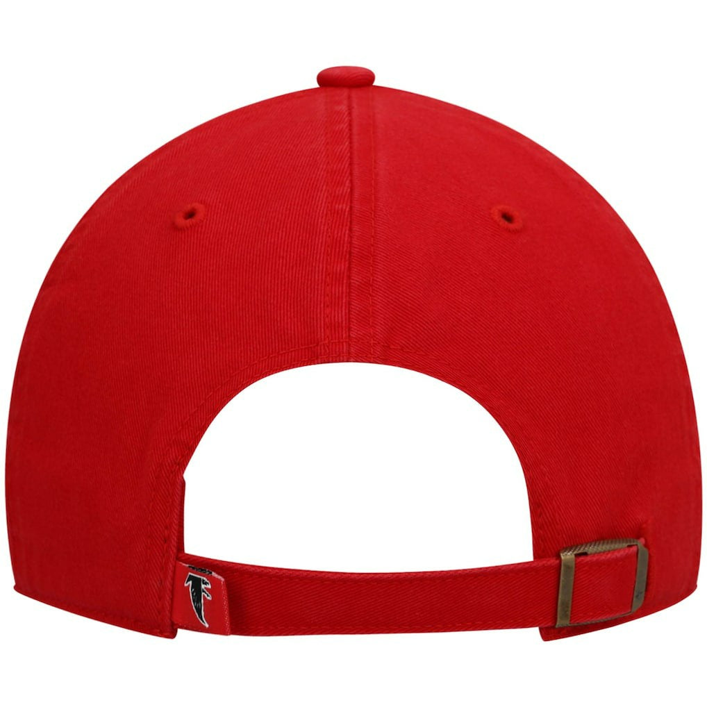 47 brand Atlanta Falcons '47 Clean Up Adjustable Hat Red