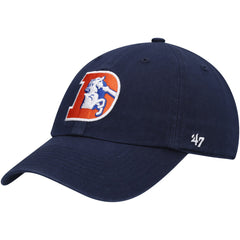 47 brand Denver Broncos '47 Clean Up Adjustable Hat Navy