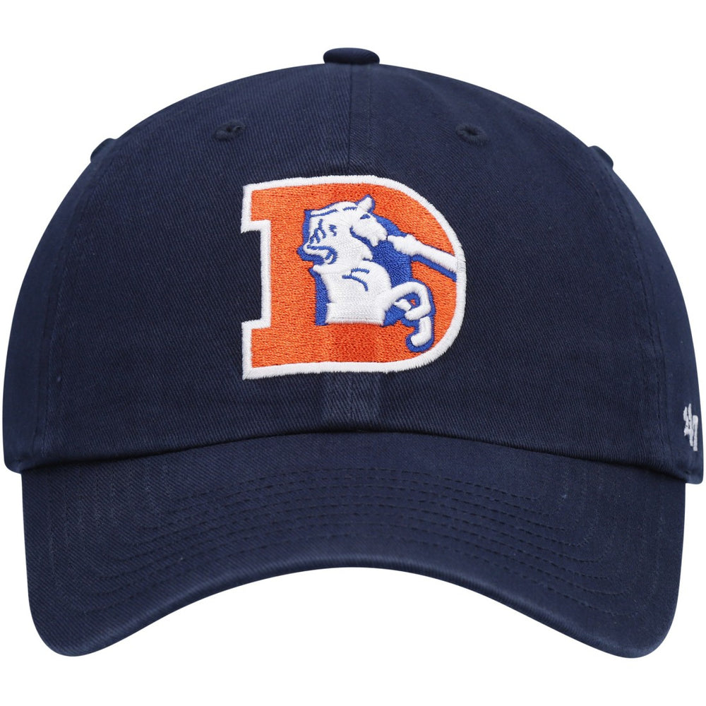 47 brand Denver Broncos '47 Clean Up Adjustable Hat Navy