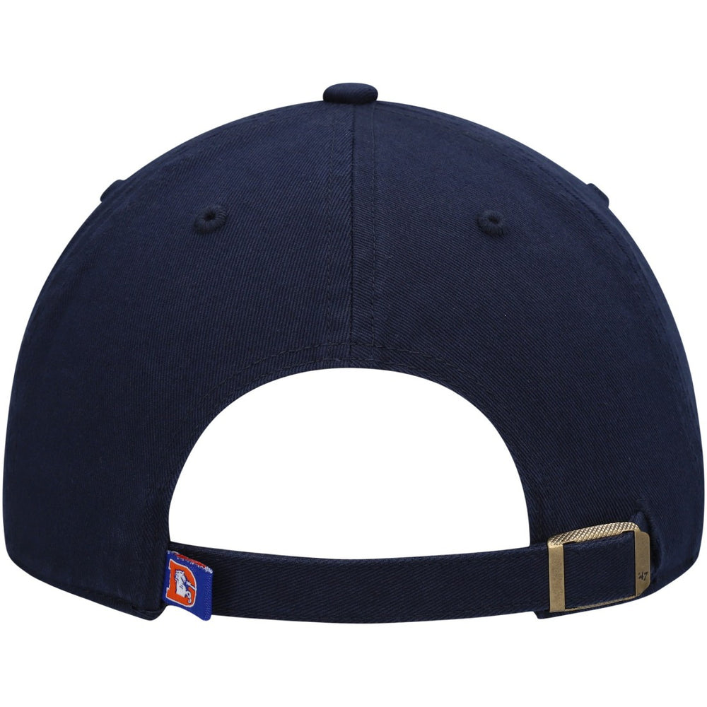 47 brand Denver Broncos '47 Clean Up Adjustable Hat Navy